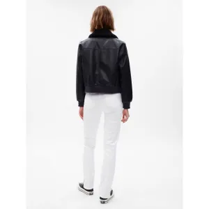 Biele dámske slim fit džínsy GAP