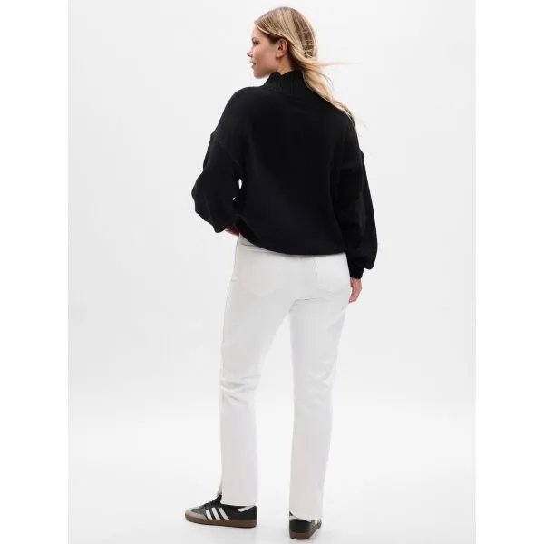 Biele dámske slim fit džínsy GAP