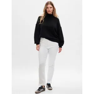 Biele dámske slim fit džínsy GAP