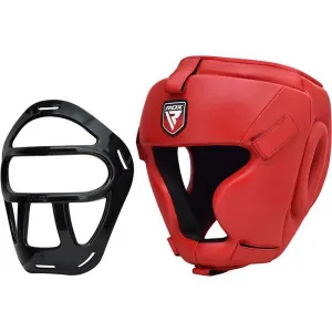 RDX GRILL HEAD GUARD Prilba, červená, veľkosť
