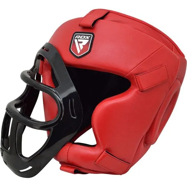 RDX GRILL HEAD GUARD Prilba, červená, veľkosť