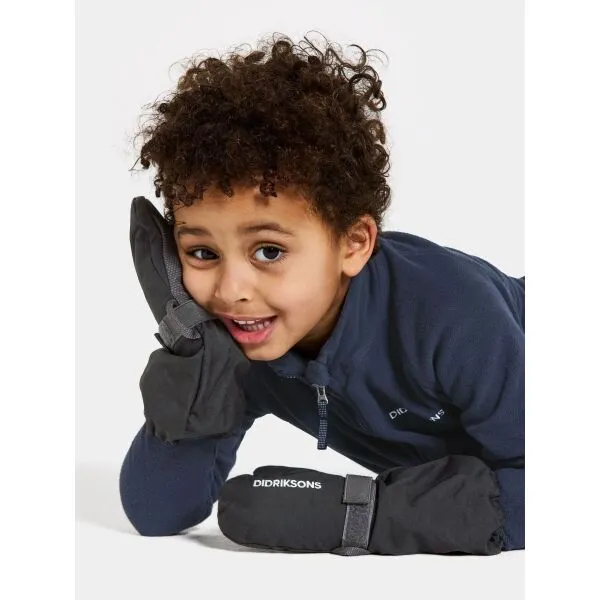 Rukavice detské Didriksons Biggles Mittens - black