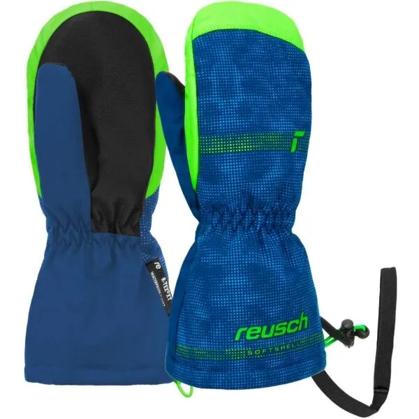 Reusch MAXI R-TEX XT MITTEN Detské zimné rukavice, modrá, veľkosť 3