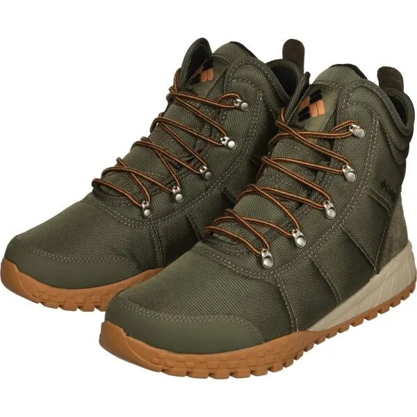 Columbia FAIRBANKS OMNI-HEAT Pánska zimná obuv, khaki, veľkosť 40.5