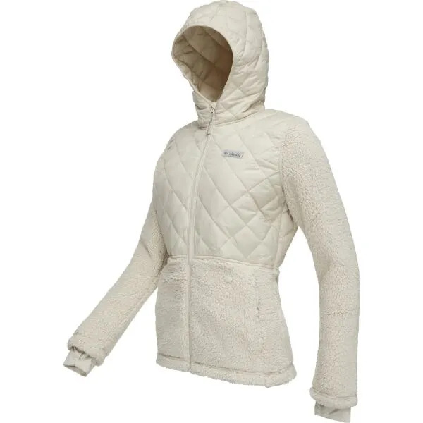 Columbia CRESTED PEAK FULL ZIP Dámska bunda, béžová, veľkosť