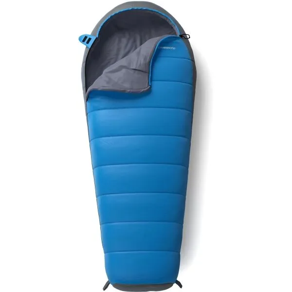 Crossroad MANAM XL Spací vak, modrá, veľkosť 210 cm - ľavy zips