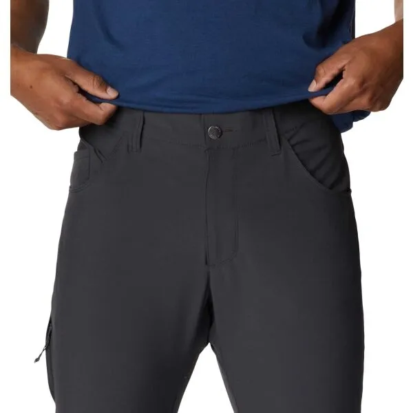 Columbia OUTDOOR ELEMENTS STRETCH PANTS Pánske outdoorové nohavice, tmavo sivá, veľkosť