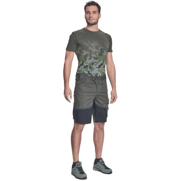 CERVA NEURUM Pánske tričko, khaki, veľkosť
