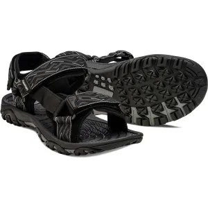 Hannah RIDDLE Unisex sandále, čierna, veľkosť 39