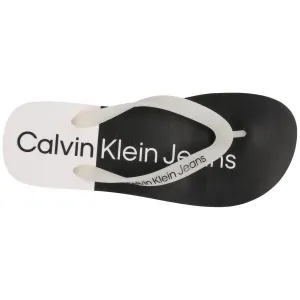 Calvin Klein BEACH SANDAL FLATFORM Dámske žabky, biela, veľkosť