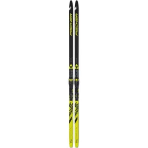 Fischer TWIN SKIN SPORT + CONTROL Bežecké lyže na klasiku, čierna, veľkosť