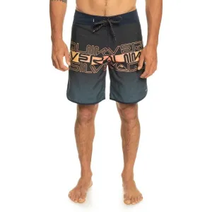 Quiksilver EVERYDAY SCALLOP 19 Pánske plavkové šortky, tmavo modrá, veľkosť