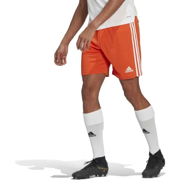 adidas SQUAD 21 SHO Pánske futbalové šortky, oranžová, veľkosť