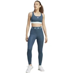 adidas TF STASH 1/1 L Dámske tréningové legíny, tmavo modrá, veľkosť