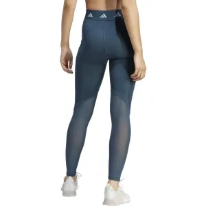adidas TF STASH 1/1 L Dámske tréningové legíny, tmavo modrá, veľkosť
