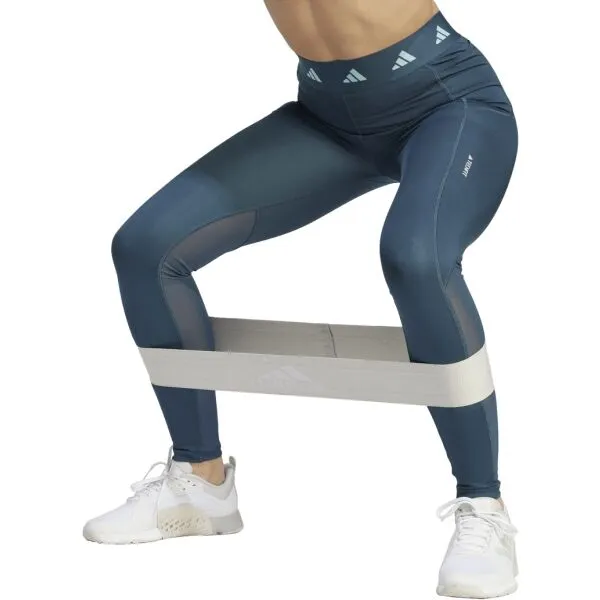 adidas TF STASH 1/1 L Dámske tréningové legíny, tmavo modrá, veľkosť