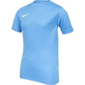 Nike DRI-FIT PARK 7 JR Detský futbalový dres, svetlomodrá, veľkosť