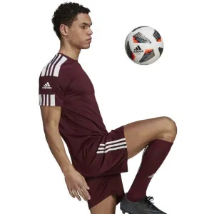 adidas SQUAD 21 JSY SS Pánsky futbalový dres, vínová, veľkosť
