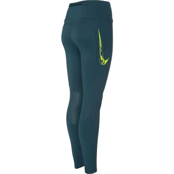 Nike FAST Dámske 7/8  legíny, tmavo modrá, veľkosť