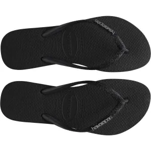 HAVAIANAS SLIM GLITTER II Dámske žabky, čierna, veľkosť 43/44