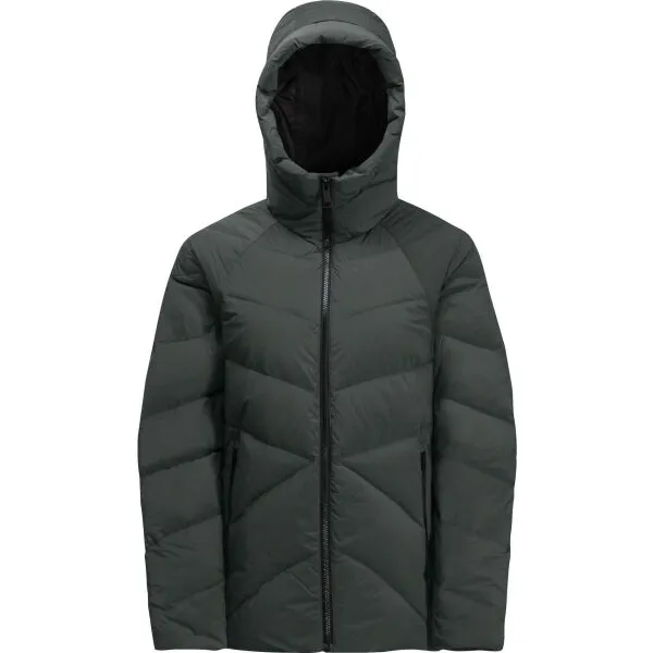 Jack Wolfskin MARIENPLATZ W Dámska páperová  bunda, tmavo zelená, veľkosť