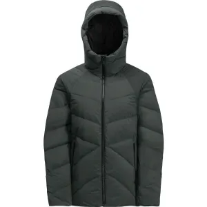 Jack Wolfskin MARIENPLATZ W Dámska páperová  bunda, tmavo zelená, veľkosť
