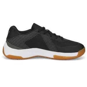 Puma VARION JR Juniorská halová obuv, čierna, veľkosť 34.5