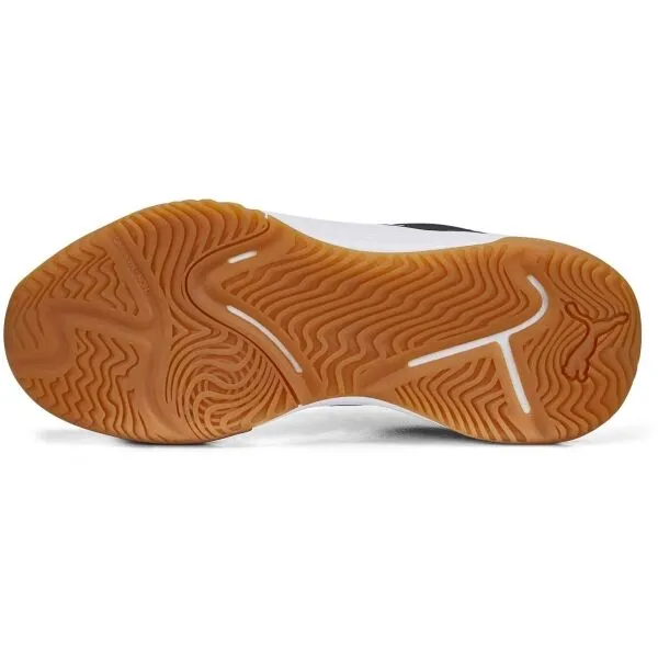 Puma VARION JR Juniorská halová obuv, čierna, veľkosť 34.5