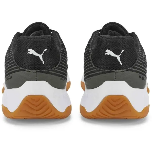 Puma VARION JR Juniorská halová obuv, čierna, veľkosť 34.5