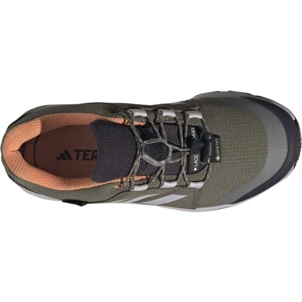 adidas TERREX GTX K Detská outdoorová obuv, khaki, veľkosť