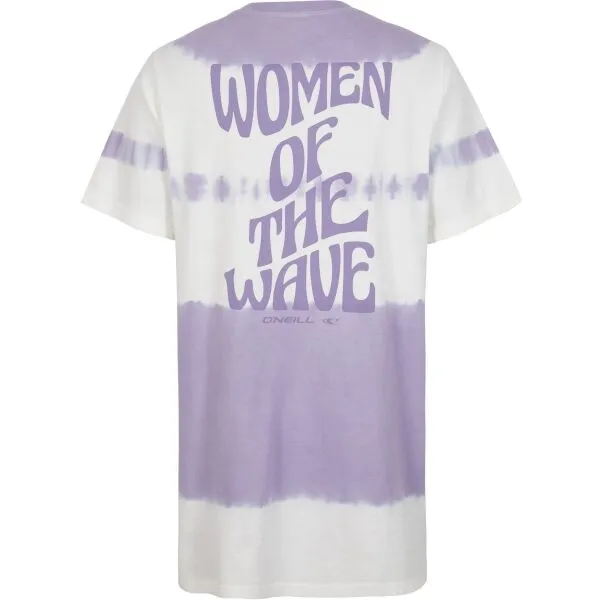 O'Neill WOW T-SHIRT DRESS Dámske tričkové šaty, fialová, veľkosť