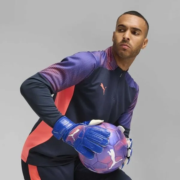Puma ULTRA PLAY RC Pánske brankárske rukavice, modrá, veľkosť