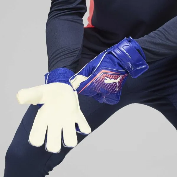 Puma ULTRA PLAY RC Pánske brankárske rukavice, modrá, veľkosť