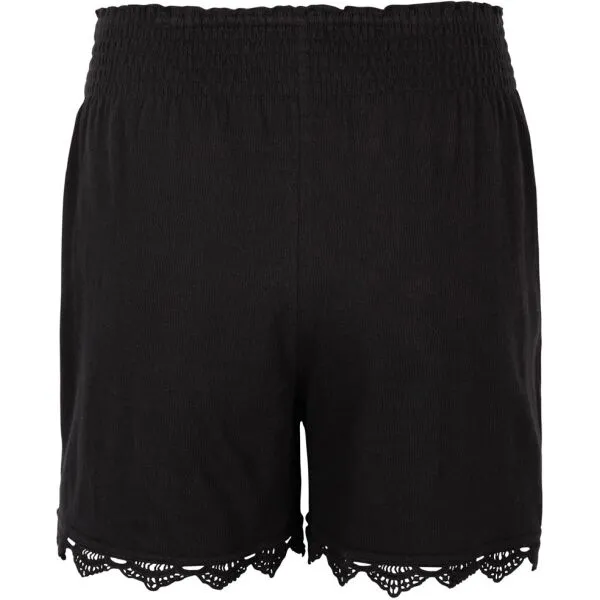 O'Neill SMOCKED SHORTS Dámske šortky, čierna, veľkosť