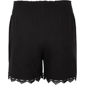 O'Neill SMOCKED SHORTS Dámske šortky, čierna, veľkosť
