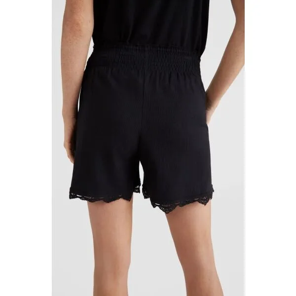 O'Neill SMOCKED SHORTS Dámske šortky, čierna, veľkosť