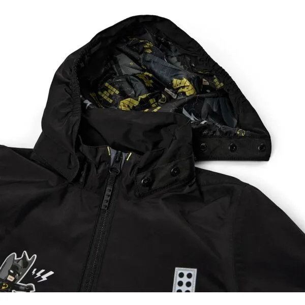 Detská bunda LEGO LW Jad 200 - black