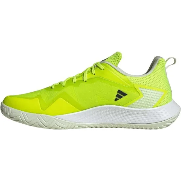 adidas DEFIANT SPEED M CLAY Pánska tenisová obuv, reflexný neón, veľkosť 42