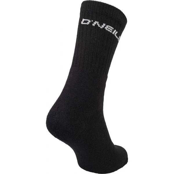 O'Neill SPORTSOCK 3P Unisex ponožky, čierna, veľkosť 39-42