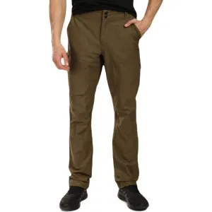 KILPI JASPER Pánske outdoorové nohavice, khaki, veľkosť