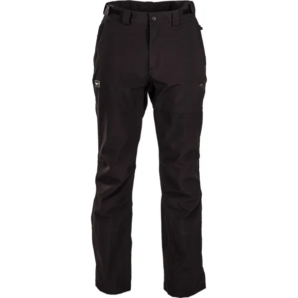Hi-Tec TRAMAN SOFTSHELL PANTS LIGHT Pánske outdoorové nohavice, čierna, veľkosť