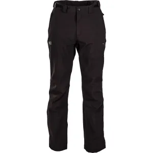 Hi-Tec TRAMAN SOFTSHELL PANTS LIGHT Pánske outdoorové nohavice, čierna, veľkosť