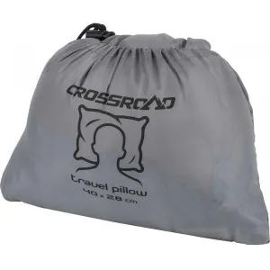 Crossroad TRAVEL PILLOW Zbaliteľný cestovný vankúš, svetlomodrá, veľkosť