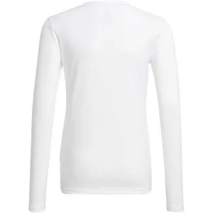 adidas TEAM BASE TEE Y Juniorské futbalové tričko, biela, veľkosť