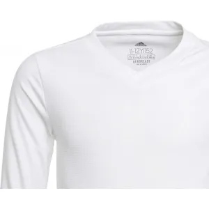 adidas TEAM BASE TEE Y Juniorské futbalové tričko, biela, veľkosť