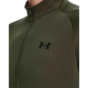 Under Armour TECH 2.0 1/2 ZIP Pánske tričko, khaki, veľkosť