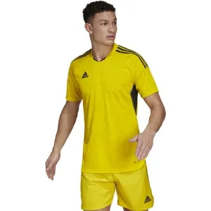 adidas CON22 MD JSY Pánsky futbalový dres, žltá, veľkosť