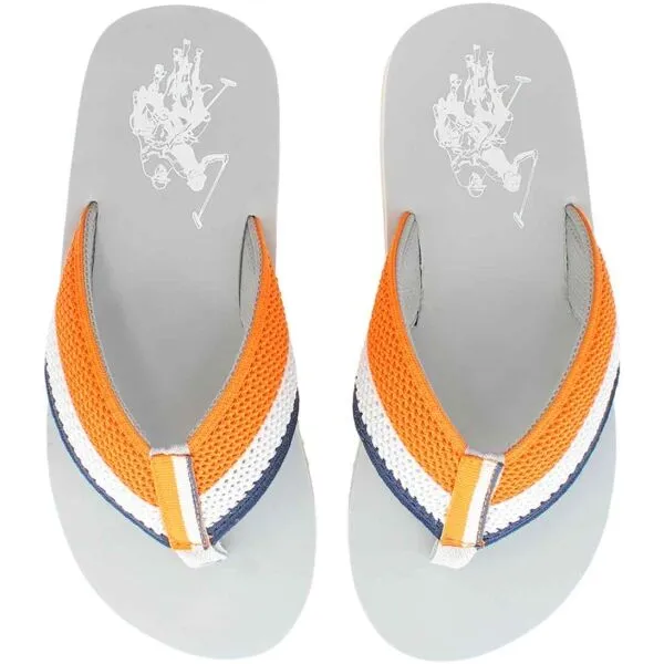 U.S. POLO ASSN. HANK Pánske žabky, sivá, veľkosť