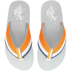 U.S. POLO ASSN. HANK Pánske žabky, sivá, veľkosť