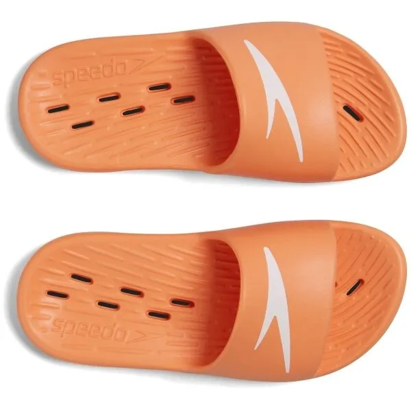 Speedo SLIDE JU Detské šľapky, oranžová, veľkosť
